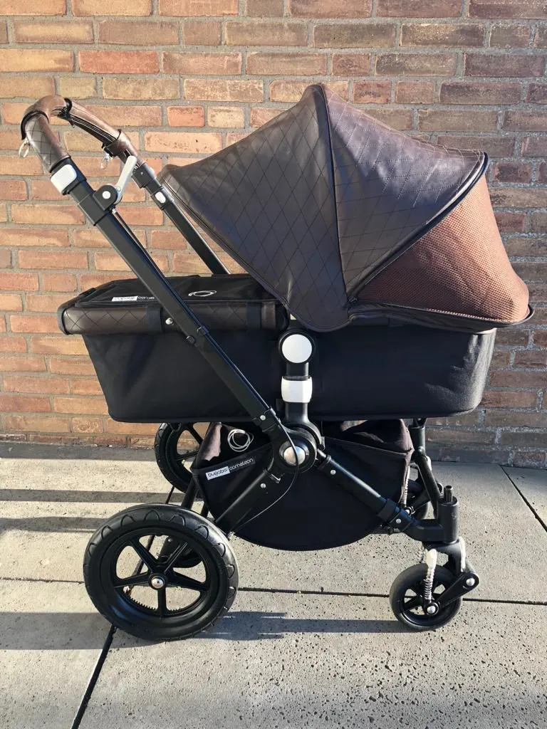 Bugaboo Buffalo Sun Canopy Lamb Leather - Image 4