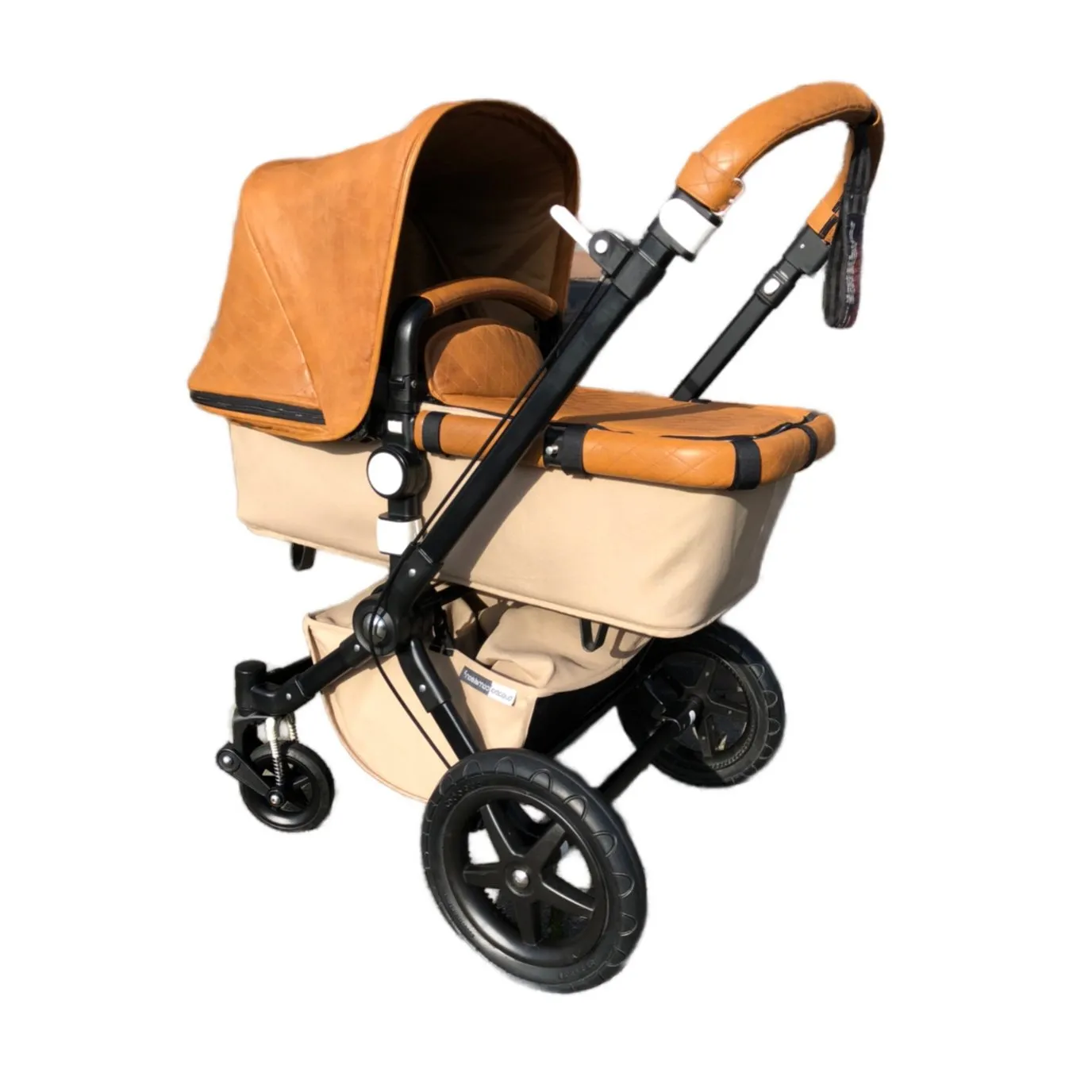 Bugaboo Cameleon and Fox Sun Canopy Lamb Leather - Image 3