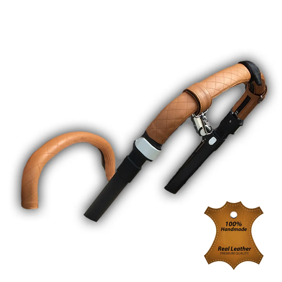 Bugaboo Buffalo Handlebar cover real leather - Image 2