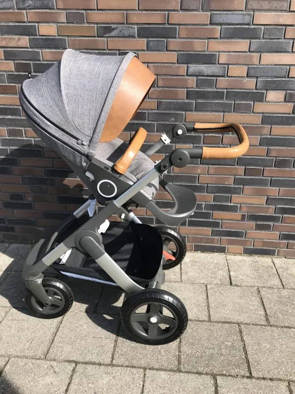 Stokke Trailz Set: Handle-, Carrying Handle Covers and Sun Visor with Free Bag Hooks