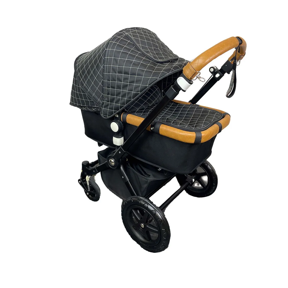 Bugaboo Cameleon and Fox Sun Canopy Lamb Leather - Image 4