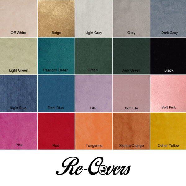 swatches baby carrier velvet re-covers