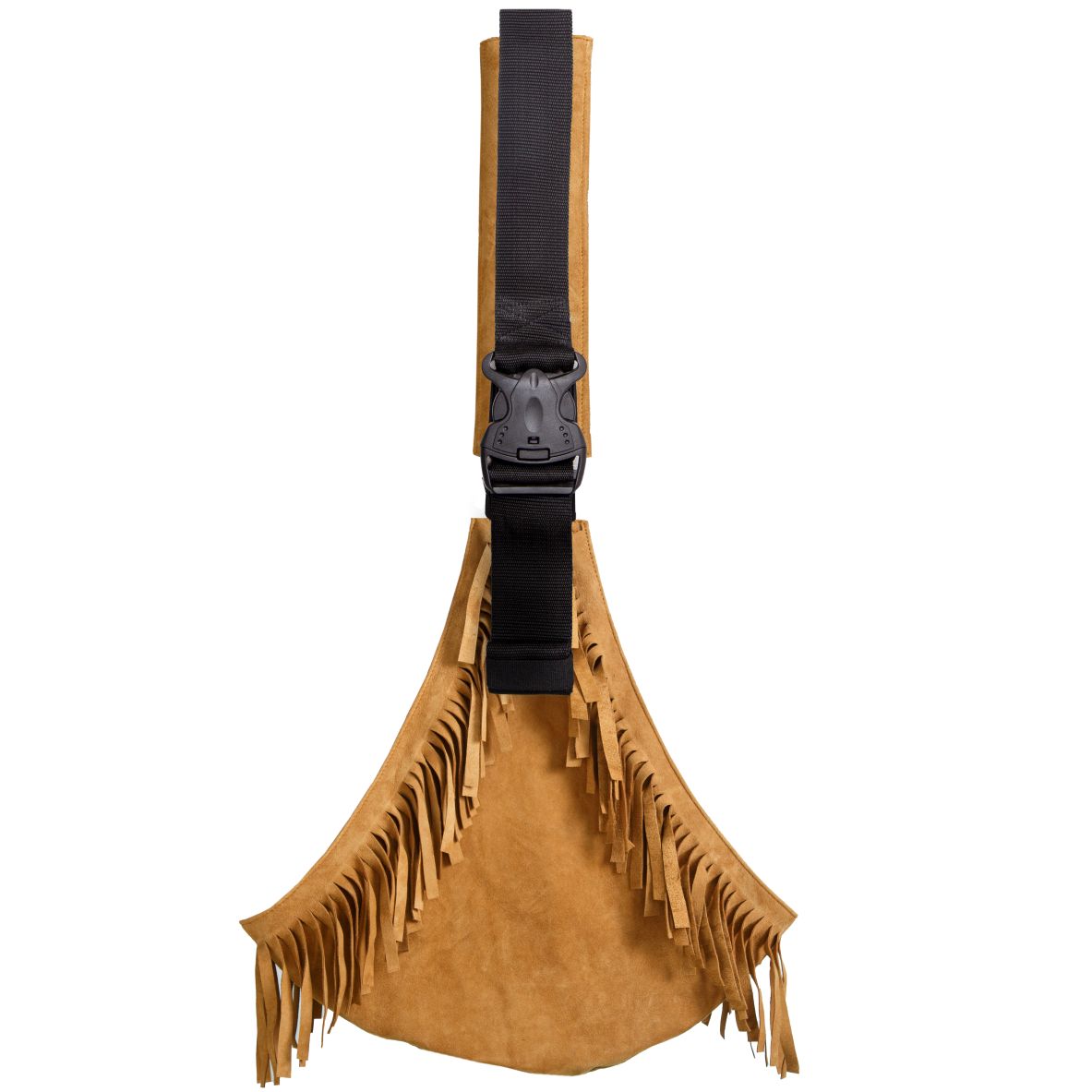 Toddler Carrier Suede-Cognac