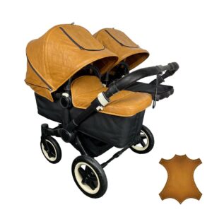 Bugaboo Donkey Tailored fabric set 2 Suncanopy and 1 Bassinet Apron Lamb Leather