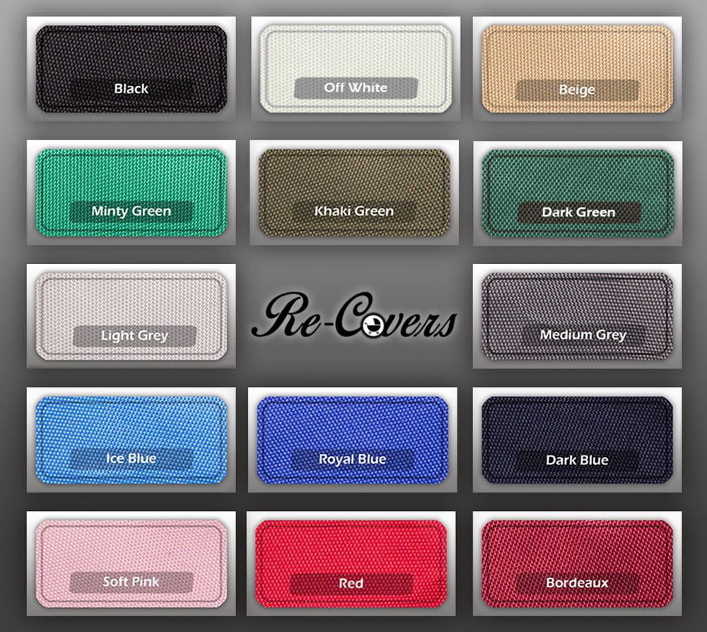 Color overview Bugaboo fabrics