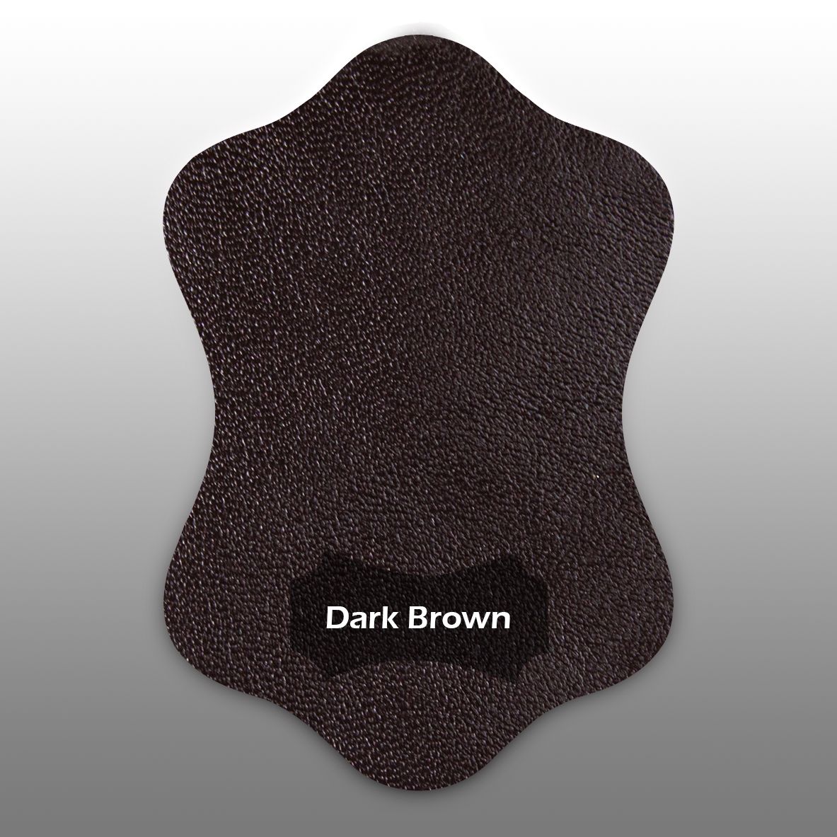 Dark brown leather swatch for Joolz handlebar covers