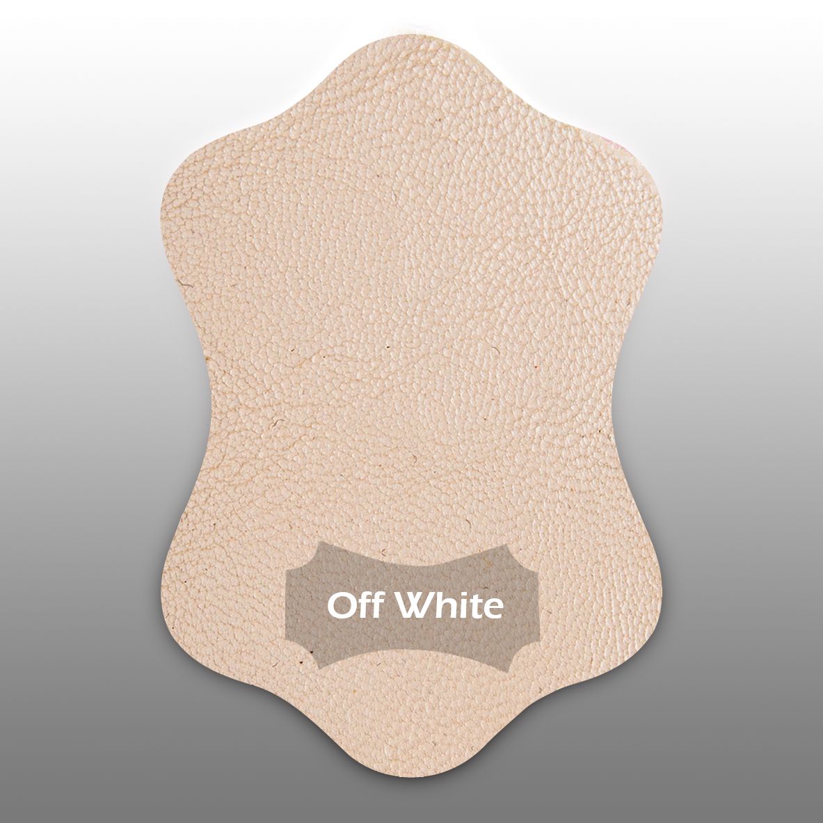 Off-white leather swatch for Joolz handlebar covers